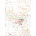 United States Geological Survey Havre, MT (1964, 24000-Scale) digital map