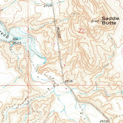 United States Geological Survey Havre, MT (1964, 24000-Scale) digital map