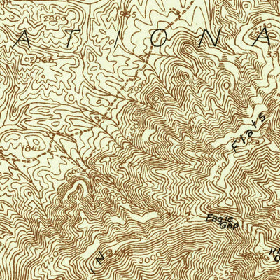 United States Geological Survey Haw Knob, TN-NC (1933, 48000-Scale) digital map