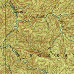 United States Geological Survey Haw Knob, TN-NC (1937, 62500-Scale) digital map