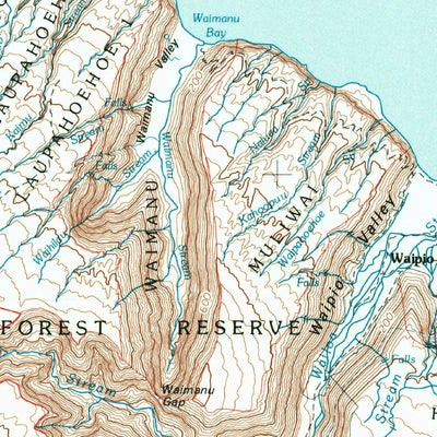 United States Geological Survey Hawaii 1 Of 3, HI (1980, 100000-Scale) digital map