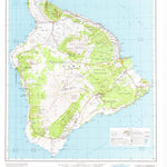 United States Geological Survey Hawaii, HI (1975, 250000-Scale) digital map