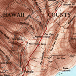 United States Geological Survey Hawaii South, HI (1961, 250000-Scale) digital map
