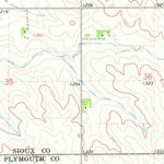 United States Geological Survey Hawarden South, IA-SD (1969, 24000-Scale) digital map