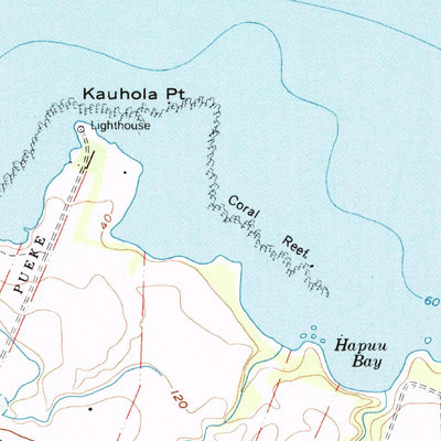 United States Geological Survey Hawi, HI (1982, 24000-Scale) digital map