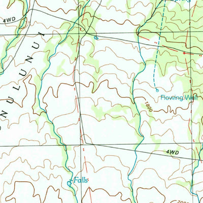 United States Geological Survey Hawi, HI (1995, 24000-Scale) digital map