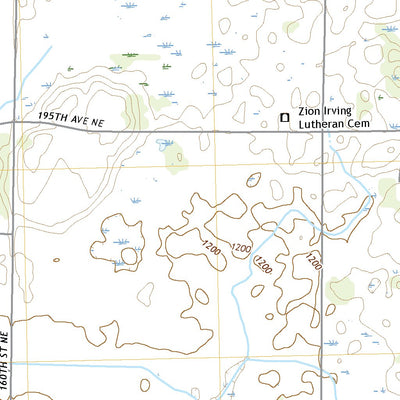 United States Geological Survey Hawick, MN (2022, 24000-Scale) digital map