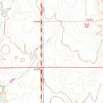 United States Geological Survey Hawk Coulee, MT (1969, 24000-Scale) digital map