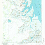 United States Geological Survey Hawk Island, TX (1952, 24000-Scale) digital map