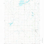 United States Geological Survey Hawk Springs, WY (1960, 24000-Scale) digital map