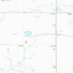 United States Geological Survey Hawk Springs, WY (1960, 24000-Scale) digital map