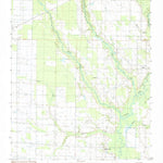 United States Geological Survey Hawkins, AR (1984, 24000-Scale) digital map