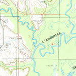 United States Geological Survey Hawkins, AR (1984, 24000-Scale) digital map
