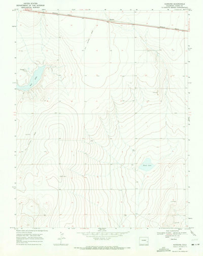 United States Geological Survey Hawkins, CO (1968, 24000-Scale) digital map