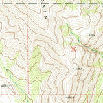 United States Geological Survey Hawkins, ID (1968, 24000-Scale) digital map