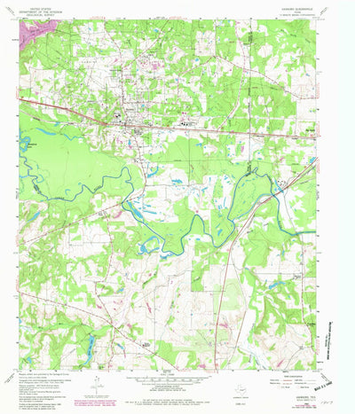 United States Geological Survey Hawkins, TX (1960, 24000-Scale) digital map