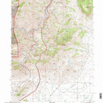 United States Geological Survey Hawkinsville, CA (2001, 24000-Scale) digital map