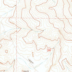 United States Geological Survey Hawks Mountain, OR (1971, 24000-Scale) digital map