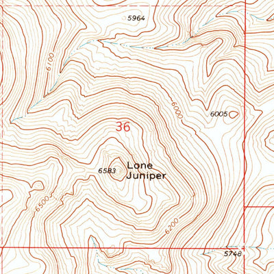 United States Geological Survey Hawks Mountain, OR (1971, 24000-Scale) digital map