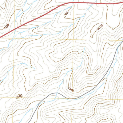 United States Geological Survey Hawks Nest, WY (2021, 24000-Scale) digital map
