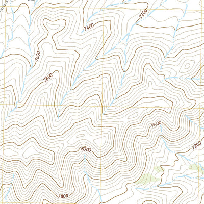 United States Geological Survey Hawks Nest, WY (2021, 24000-Scale) digital map