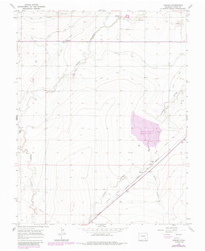 United States Geological Survey Hawley, CO (1966, 24000-Scale) digital map