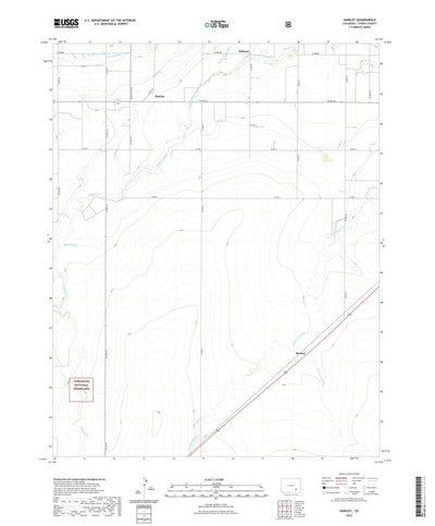United States Geological Survey Hawley, CO (2022, 24000-Scale) digital map