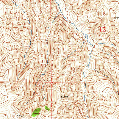 United States Geological Survey Hawley Hill, MT (1962, 24000-Scale) digital map