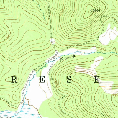 United States Geological Survey Hawley Lake East, AZ (1978, 24000-Scale) digital map