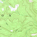 United States Geological Survey Hawley Lake West, AZ (1976, 24000-Scale) digital map