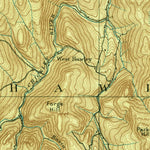 United States Geological Survey Hawley, MA-VT (1894, 62500-Scale) digital map