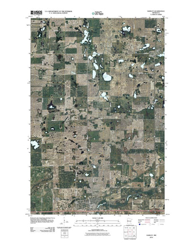 United States Geological Survey Hawley, MN (2010, 24000-Scale) digital map