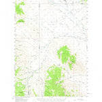 United States Geological Survey Hawley Mountain, ID (1957, 62500-Scale) digital map