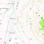United States Geological Survey Hawley Mountain, ID (1957, 62500-Scale) digital map