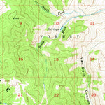 United States Geological Survey Hawley Mountain, ID (1957, 62500-Scale) digital map