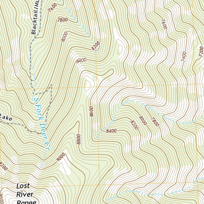 United States Geological Survey Hawley Mountain, ID (2020, 24000-Scale) digital map