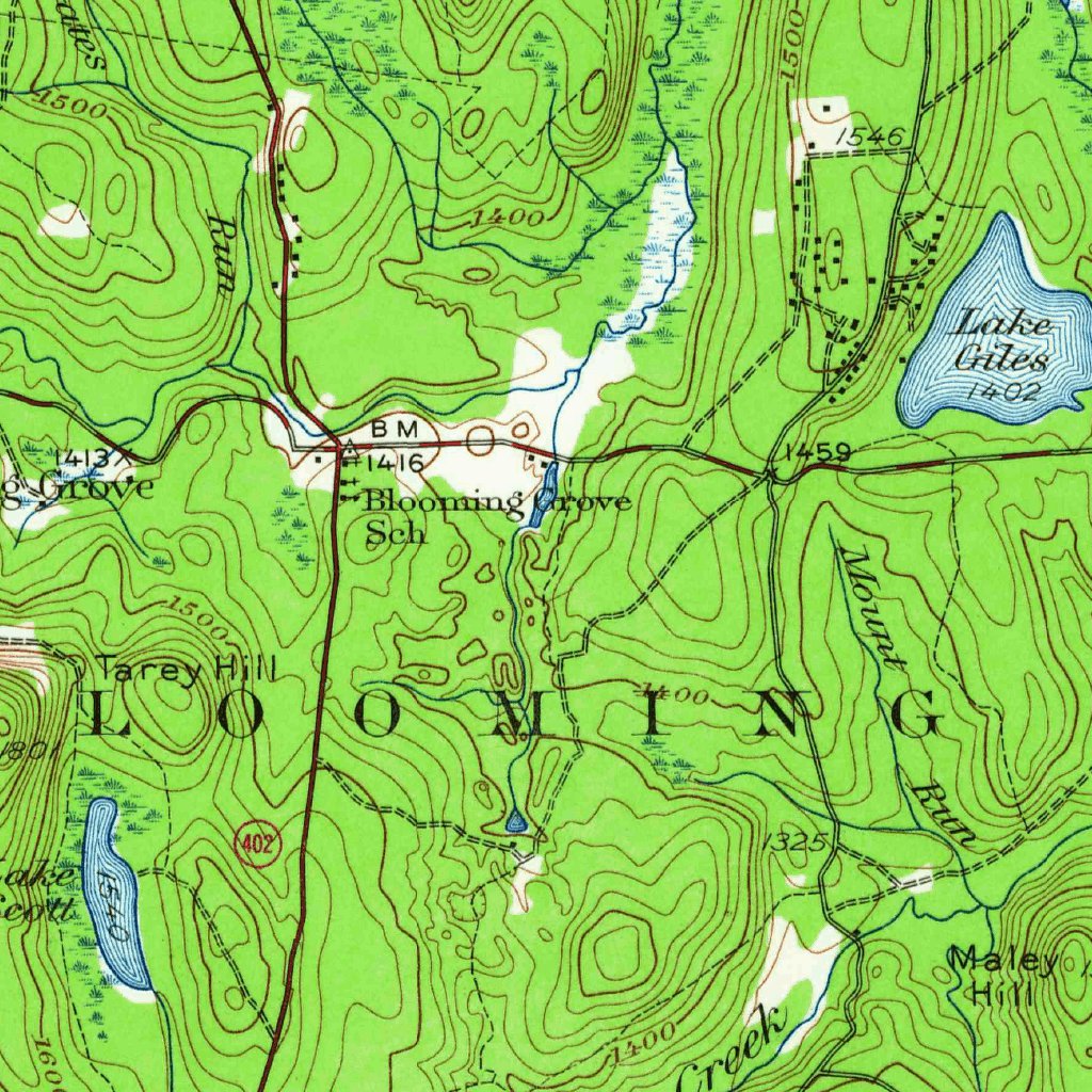 Hawley, PA (1935, 62500-Scale) Map by United States Geological Survey ...