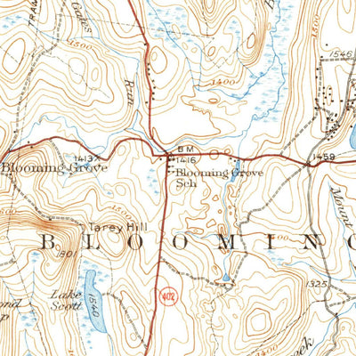 United States Geological Survey Hawley, PA (1938, 62500-Scale) digital map