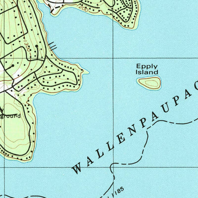 United States Geological Survey Hawley, PA (1997, 24000-Scale) digital map