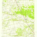 United States Geological Survey Hawley, TX (1957, 62500-Scale) digital map