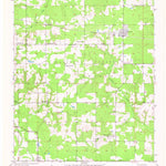 United States Geological Survey Haworth, OK (1950, 24000-Scale) digital map