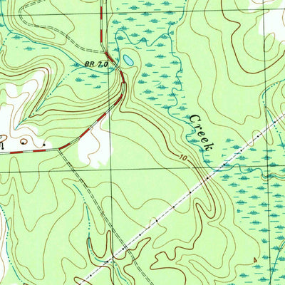 United States Geological Survey Haws Run, NC (1981, 24000-Scale) digital map