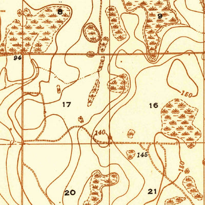 United States Geological Survey Hawthorn, FL (1938, 48000-Scale) digital map