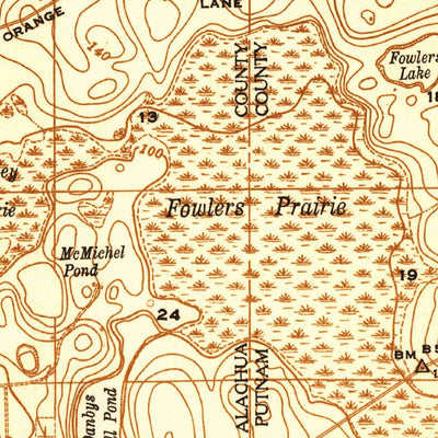 United States Geological Survey Hawthorn, FL (1938, 48000-Scale) digital map