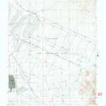 United States Geological Survey Hawthorne East, NV (1987, 24000-Scale) digital map