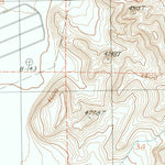 United States Geological Survey Hawthorne East, NV (1987, 24000-Scale) digital map