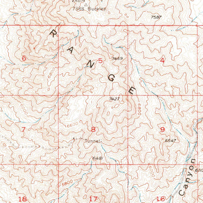United States Geological Survey Hawthorne, NV (1955, 62500-Scale) digital map