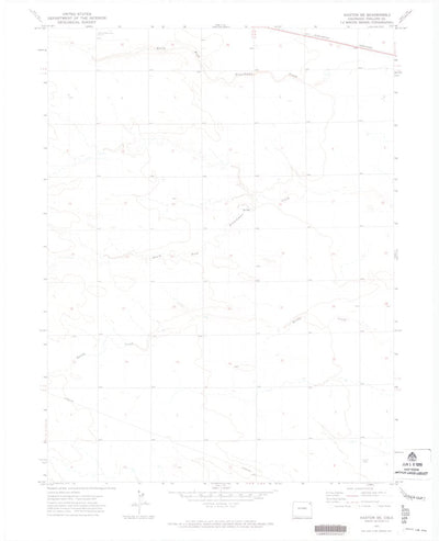 United States Geological Survey Haxtun SE, CO (1971, 24000-Scale) digital map