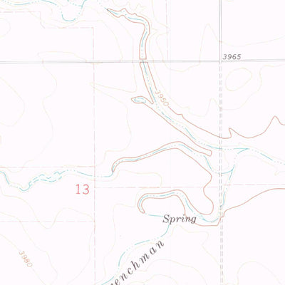 United States Geological Survey Haxtun SE, CO (1971, 24000-Scale) digital map