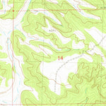 United States Geological Survey Hay Basin NE, MT (1979, 24000-Scale) digital map